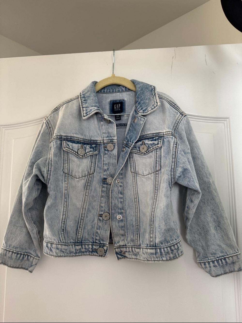 GAP Pale Blue Washed Denim Jacket